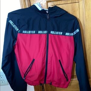 hollister rain jacket